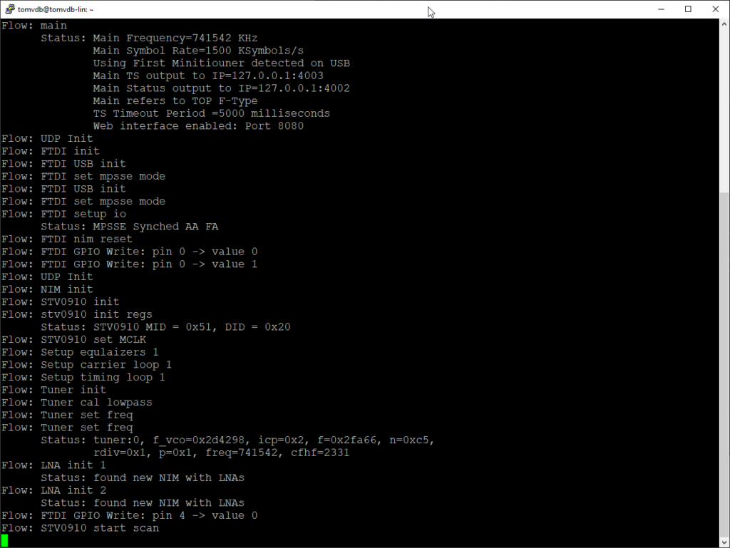 Practical DATV Network/Internet Streaming Experiments – Part 1